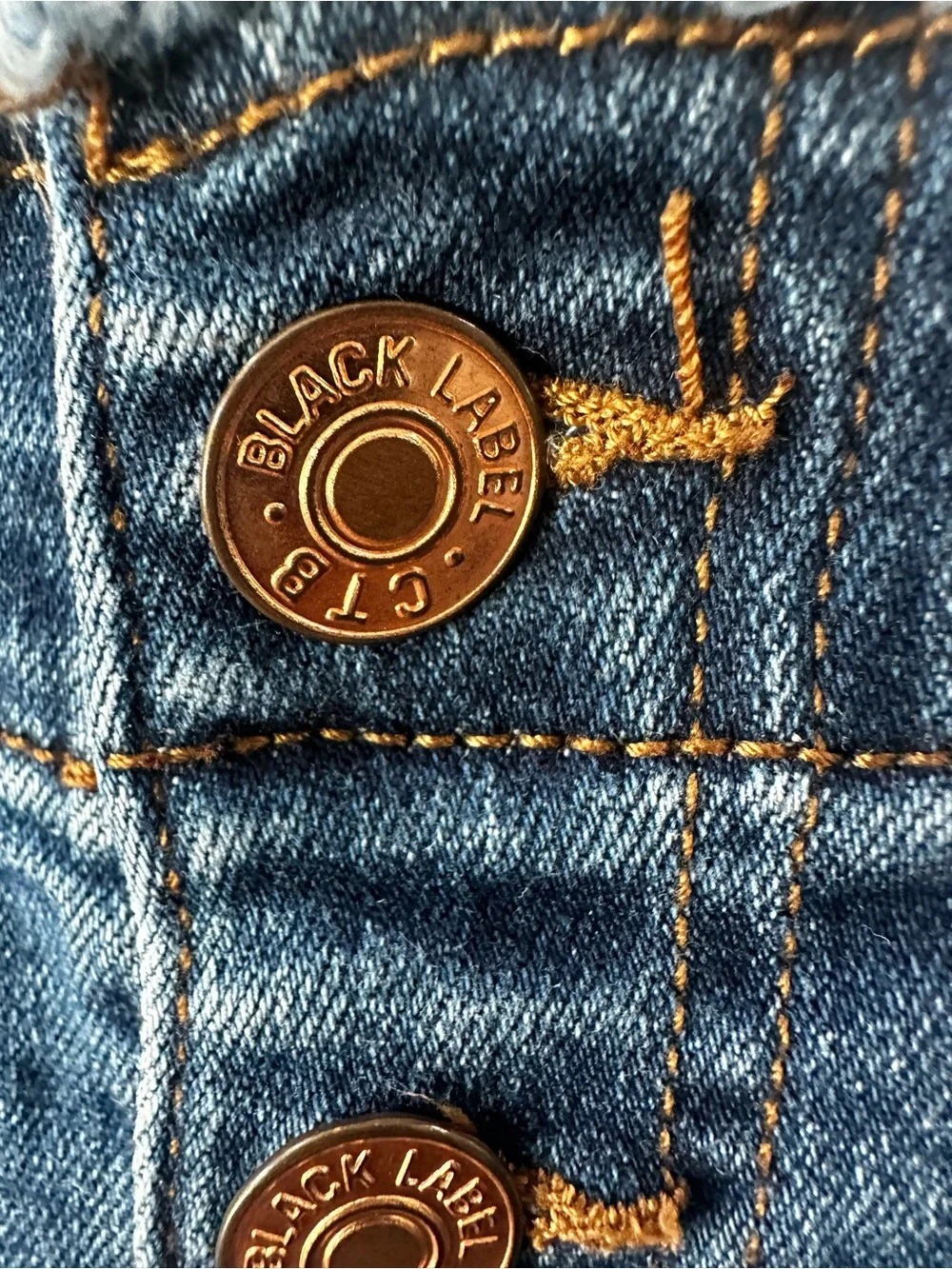 Black Label By C”est Toi Jeans Size 11/29 Distressed Raw Hem Button Fly